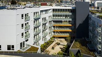 View of courtyard*